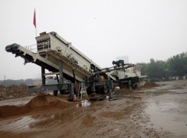 移動式建筑垃圾破碎機在西安投產(chǎn) 告別傳統(tǒng)創(chuàng)造未來