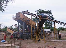 甘肅蘭州引進(jìn)移動式破碎站讓建筑垃圾就地變寶貝
