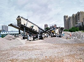 湖南長沙日處置2500噸建筑垃圾移動破碎站助力城市發(fā)展循環(huán)經濟